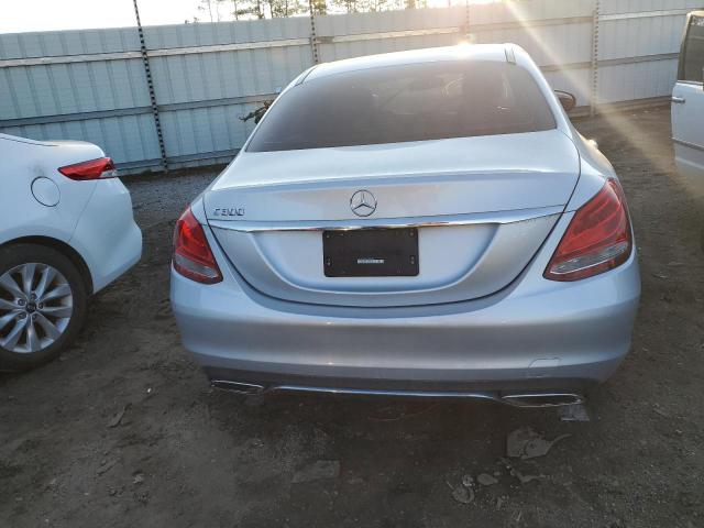 55SWF4JB1FU084029 - 2015 MERCEDES-BENZ C 300 SILVER photo 6