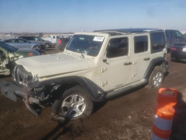 1C4HJXDG1KW546032 - 2019 JEEP WRANGLER U SPORT ვერცხლისფერი ფოტო 1