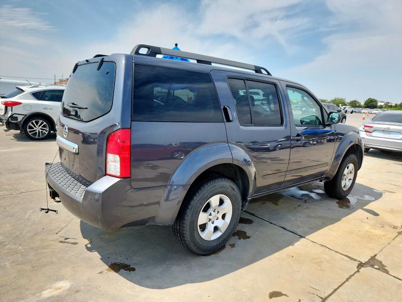 5N1AR1NN6BC633927 - 2011 NISSAN PATHFINDER S GRAY photo 3