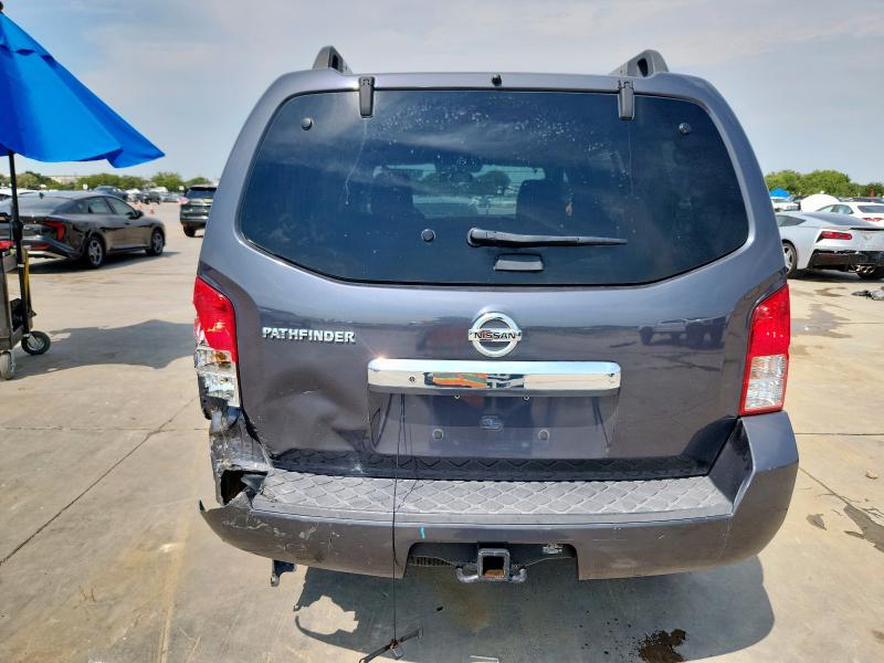 5N1AR1NN6BC633927 - 2011 NISSAN PATHFINDER S GRAY photo 6