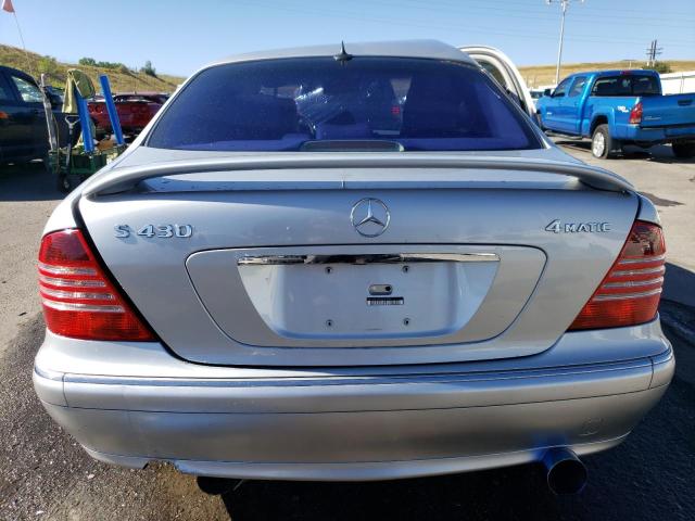 WDBNG83JX4A423297 - 2004 MERCEDES-BENZ S 430 4MATIC SILVER photo 6