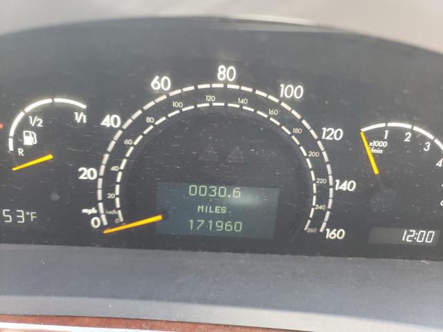 WDBNG83JX4A423297 - 2004 MERCEDES-BENZ S 430 4MATIC SILVER photo 9