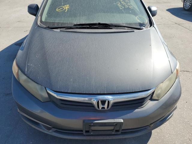 2HGFB2F83CH318533 - 2012 HONDA CIVIC EX GRAY photo 11