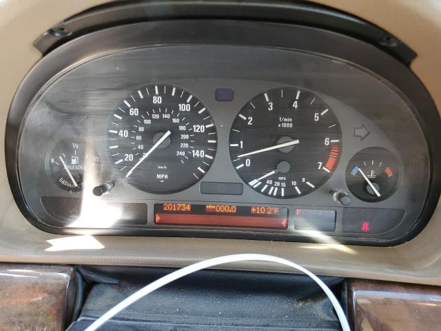 WBAGF6320SDH06104 - 1995 BMW 740 I AUTOMATIC WHITE photo 9