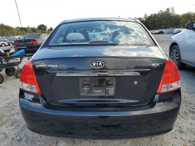 KNAFE222495666524 - 2009 KIA SPECTRA EX BLACK photo 6