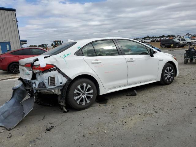 JTDEAMDEXMJ025861 - 2021 TOYOTA COROLLA LE WHITE photo 3