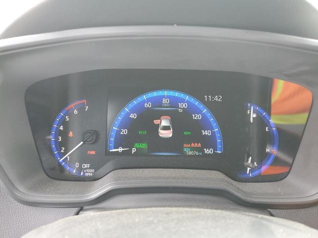 JTDEAMDEXMJ025861 - 2021 TOYOTA COROLLA LE WHITE photo 9