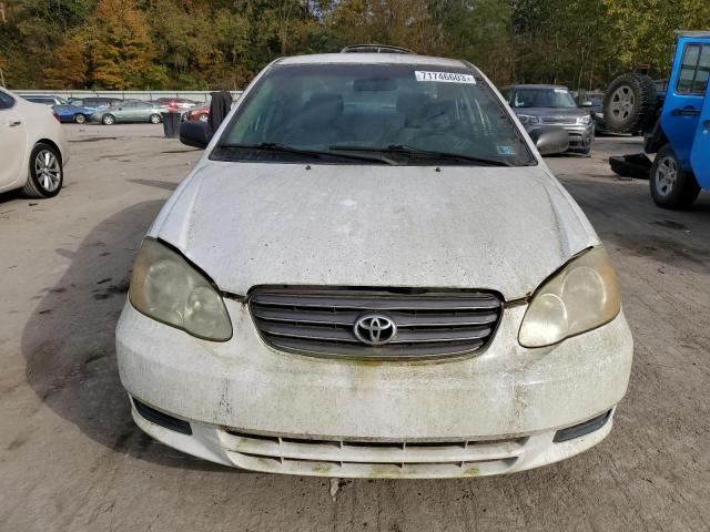 2T1BR32E13C011589 - 2003 TOYOTA COROLLA CE WHITE photo 5