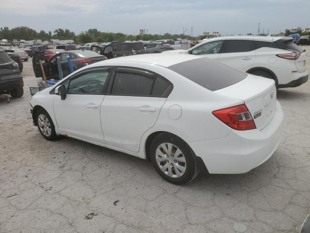 2HGFB2F55CH310312 - 2012 HONDA CIVIC LX 白色 照片 2