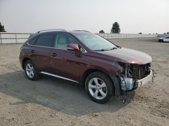 2T2BK1BA3FC296558 - 2015 LEXUS RX 350 BASE MAROON photo 4