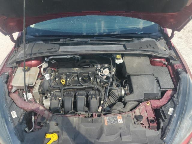 1FADP3M20HL336564 - 2017 FORD FOCUS SEL MAROON photo 11