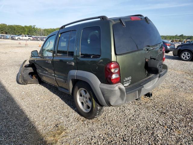1J4GL48K97W716559 - 2007 JEEP LIBERTY SPORT 绿色 照片 2