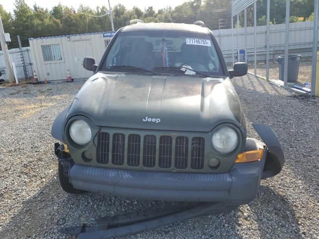 1J4GL48K97W716559 - 2007 JEEP LIBERTY SPORT 绿色 照片 5