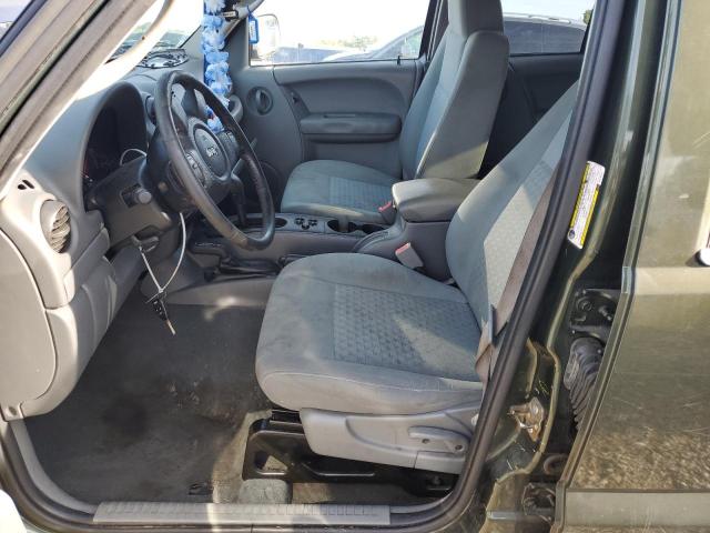 1J4GL48K97W716559 - 2007 JEEP LIBERTY SPORT 绿色 照片 7