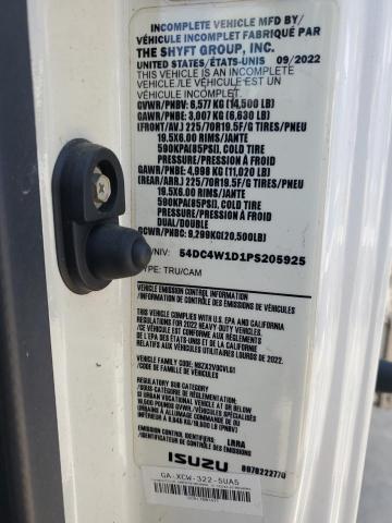 54DC4W1D1PS205925 - 2023 ISUZU NPR HD Ağ foto 12