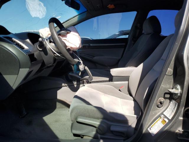 1HGFA16817L097309 - 2007 HONDA CIVIC EX GRAY photo 7