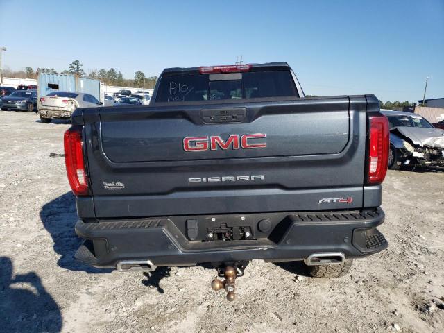 1GTU9EET8MZ172236 - 2021 GMC SIERRA K1500 AT4 BLUE photo 6