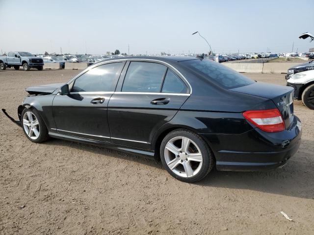 WDDGF8BB8AR099888 - 2010 MERCEDES-BENZ C 300 4MATIC BLACK photo 2