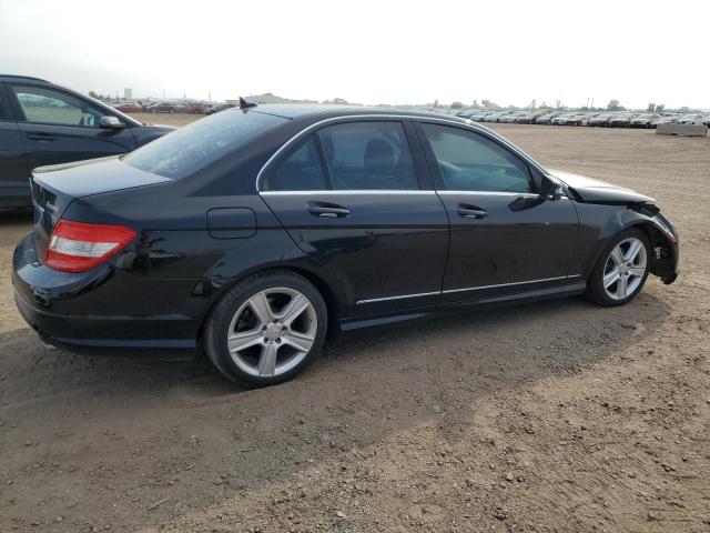 WDDGF8BB8AR099888 - 2010 MERCEDES-BENZ C 300 4MATIC BLACK photo 3