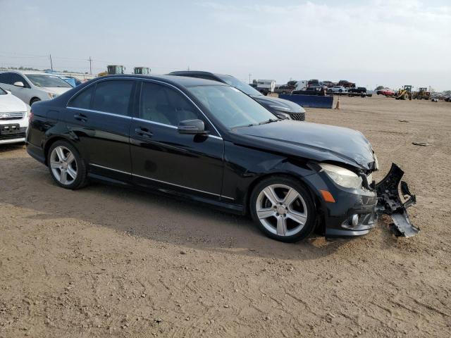 WDDGF8BB8AR099888 - 2010 MERCEDES-BENZ C 300 4MATIC BLACK photo 4