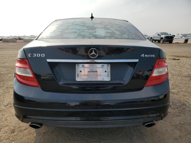 WDDGF8BB8AR099888 - 2010 MERCEDES-BENZ C 300 4MATIC BLACK photo 6