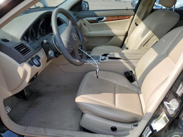 WDDGF8BB8AR099888 - 2010 MERCEDES-BENZ C 300 4MATIC BLACK photo 7