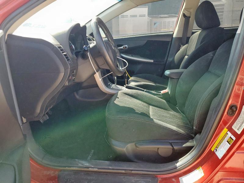 5YFBU4EE6CP006761 - 2012 TOYOTA COROLLA BASE Бордовый фото 7