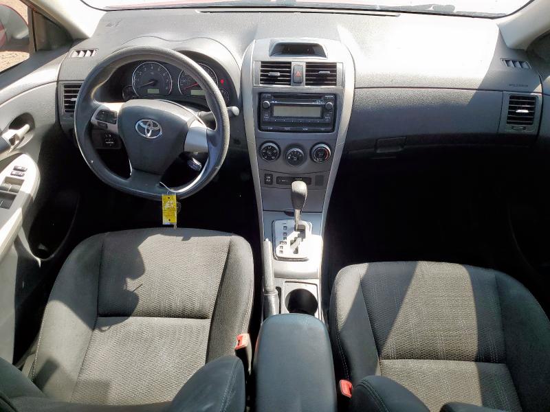 5YFBU4EE6CP006761 - 2012 TOYOTA COROLLA BASE Бордовый фото 8