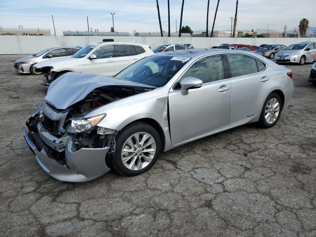 JTHBW1GG2D2009422 - 2013 LEXUS ES 300H SILVER photo 1