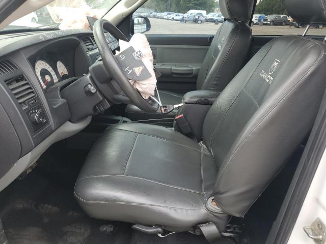 1D7RE3GK5BS521875 - 2011 DODGE DAKOTA SLT WHITE photo 7