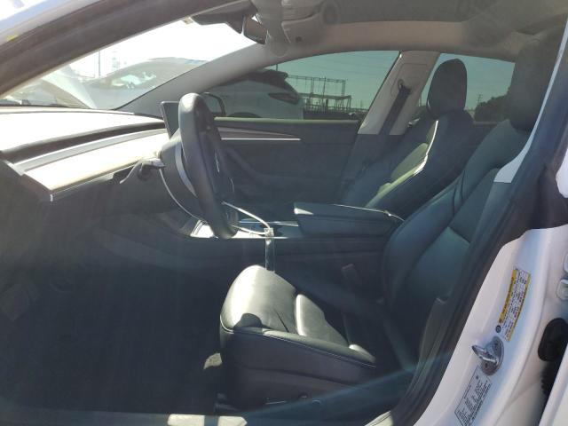5YJ3E1EA9NF306791 - 2022 TESLA MODEL 3 WHITE photo 7
