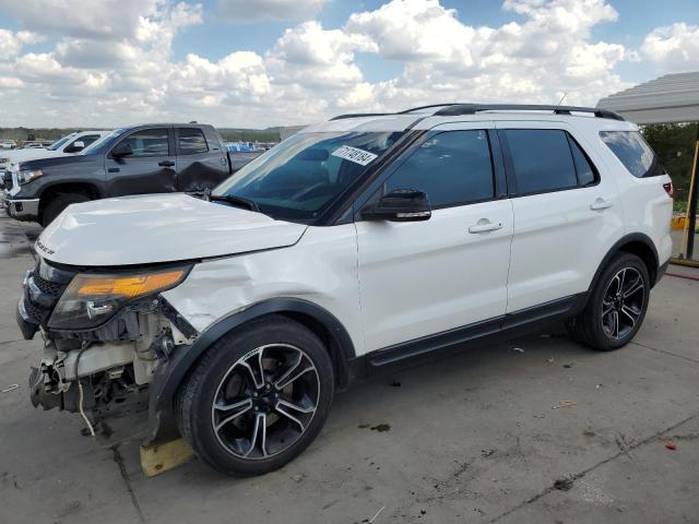 1FM5K8GT4FGA69042 - 2015 FORD EXPLORER SPORT Ақ фото 1