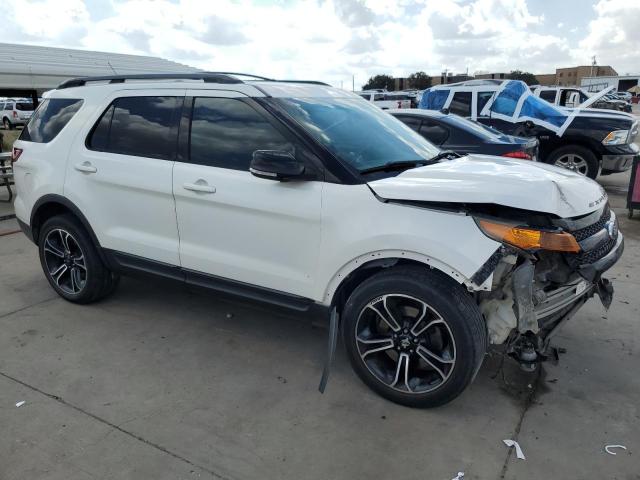 1FM5K8GT4FGA69042 - 2015 FORD EXPLORER SPORT Ақ фото 4