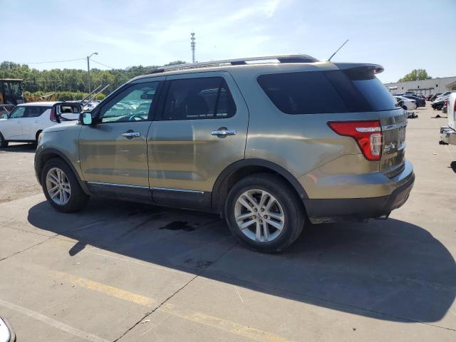 1FM5K7D96DGA37158 - 2013 FORD EXPLORER XLT მწვანე ფოტო 2