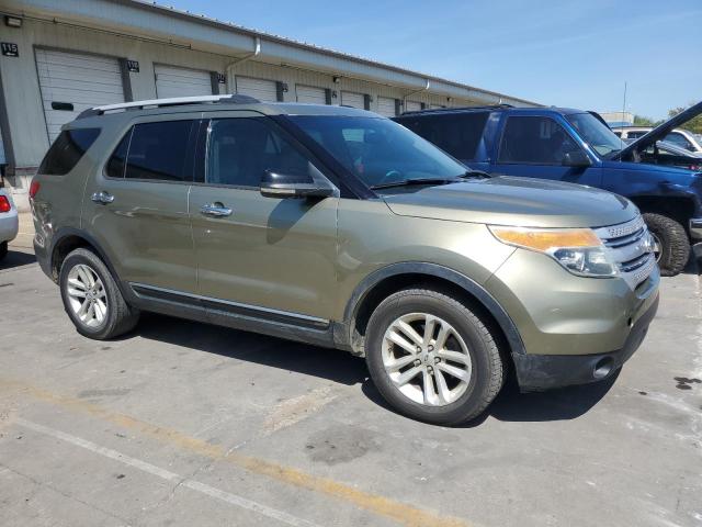 1FM5K7D96DGA37158 - 2013 FORD EXPLORER XLT მწვანე ფოტო 4