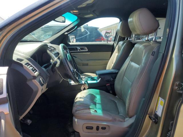 1FM5K7D96DGA37158 - 2013 FORD EXPLORER XLT მწვანე ფოტო 7