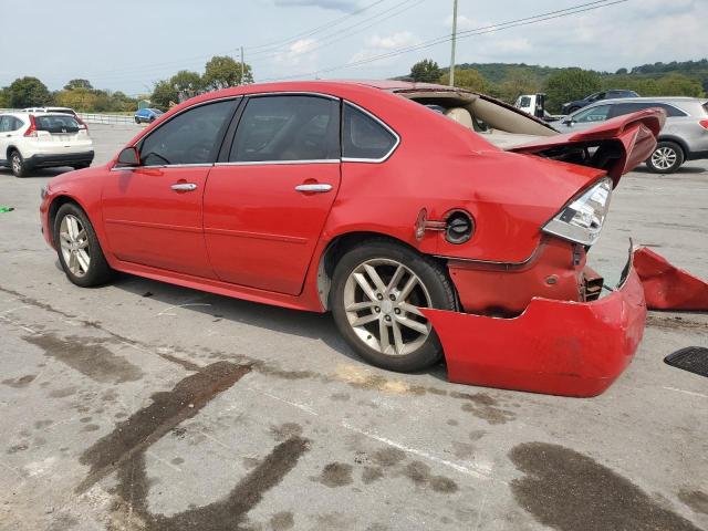 2G1WC5E33D1146879 - 2013 CHEVROLET IMPALA LTZ RED photo 2