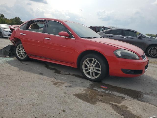 2G1WC5E33D1146879 - 2013 CHEVROLET IMPALA LTZ RED photo 4