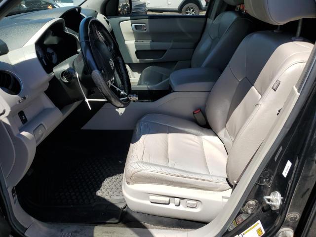 5FNYF3H5XDB019827 - 2013 HONDA PILOT EXL 黑色 照片 7
