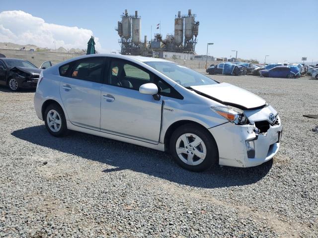 JTDKN3DUXA0077906 - 2010 TOYOTA PRIUS Күміс фото 4