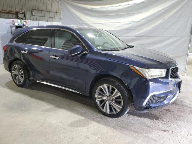 5FRYD4H73HB034297 - 2017 ACURA MDX TECHNOLOGY Blau Foto 4