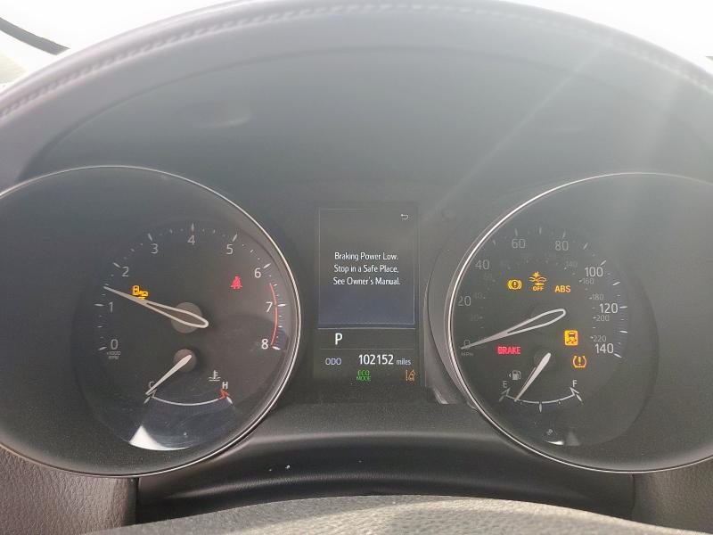 NMTKHMBX9NR140487 - 2022 TOYOTA C-HR XLE GRAY photo 9