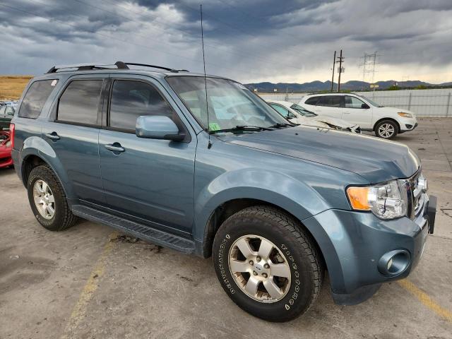 1FMCU0EG5BKB57775 - 2011 FORD ESCAPE LIMITED 青色 照片 4