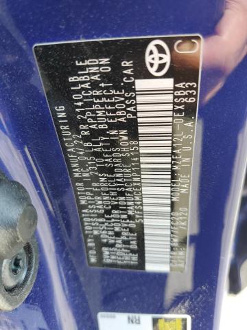 5YFS4MCEXNP114158 - 2022 TOYOTA COROLLA SE 蓝色 照片 12