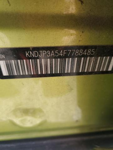 KNDJP3A54F7788485 - 2015 KIA SOUL + GREEN photo 12