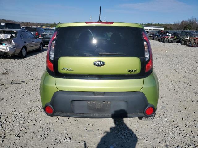 KNDJP3A54F7788485 - 2015 KIA SOUL + GREEN photo 6