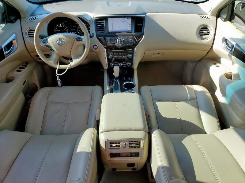 5N1AR2MN7FC617572 - 2015 NISSAN PATHFINDER S შავი ფოტო 8