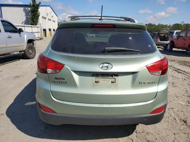KM8JU3AC7CU326017 - 2012 HYUNDAI TUCSON GLS Yeşil fotoğraf 6