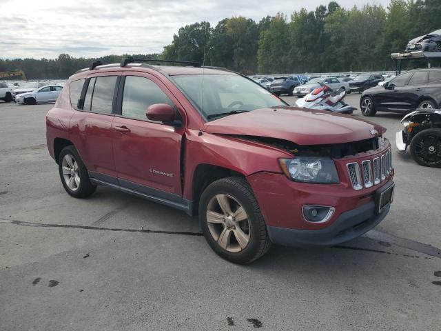 1C4NJCEA6FD220671 - 2015 JEEP COMPASS LATITUDE RED photo 4