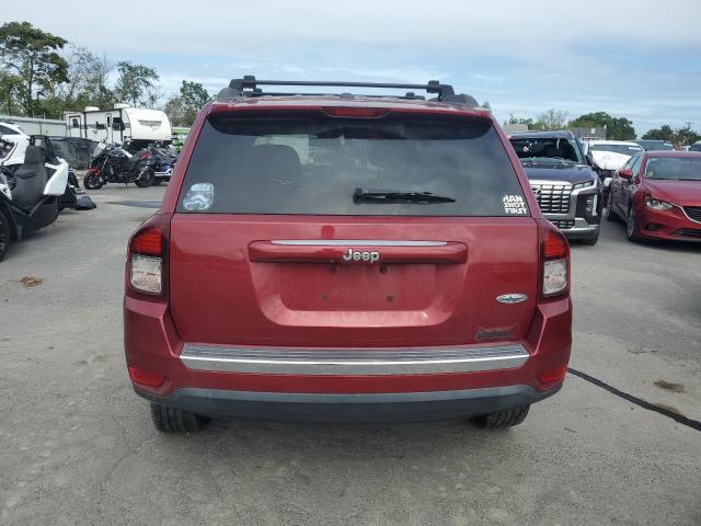 1C4NJCEA6FD220671 - 2015 JEEP COMPASS LATITUDE RED photo 6